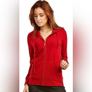 Women’s Thin Cotton Zip Up Hoodie - XXL